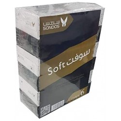 Sundus Soft Facial Tissues 100 Tissue 6*6