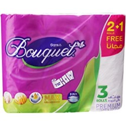 Sanita Bouquet Kitchen Towels 2+1 x 6