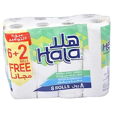 Sanita Hala Kitchen Paper 28cm (6+2)*3