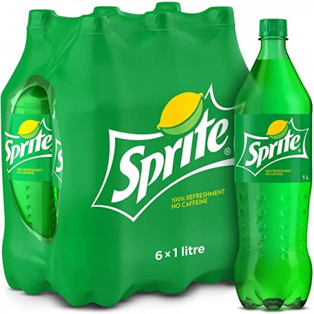 Sprite one liter tightening 6 pieces