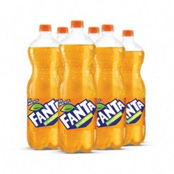 Fanta orange 1 liter x 6 