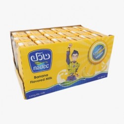 Nadec Banana Milk 185 ml x 18