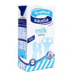 Saudi Milk 2 liters x  6