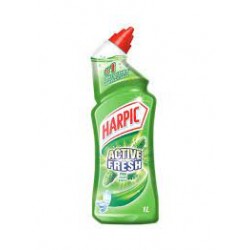 Harpic Toilet Cleaner Liquid Active Fresh Pine 1 liter x 12