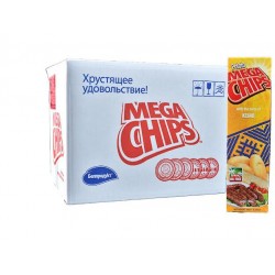 Mega Chips Potato with Kabab flavor 100 gm x 25