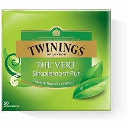 Twinings pure green & lemon tea 100 tea bags