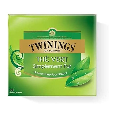 Twinings green tea pure 2*50 pull 6