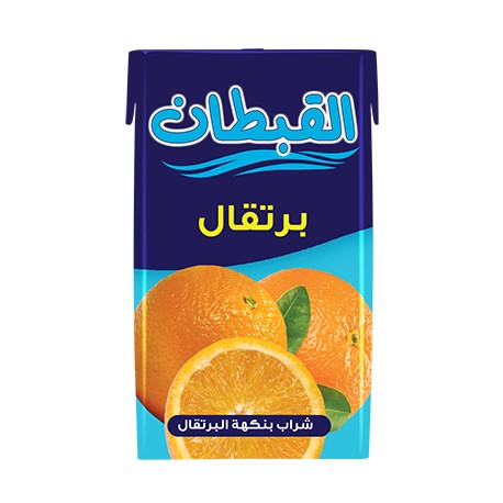 El Qubtan orange juice 250 ml pulling 27 cartons