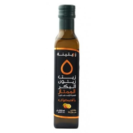 Zuitina olive oil 250ml with citrus flavor tighten 24